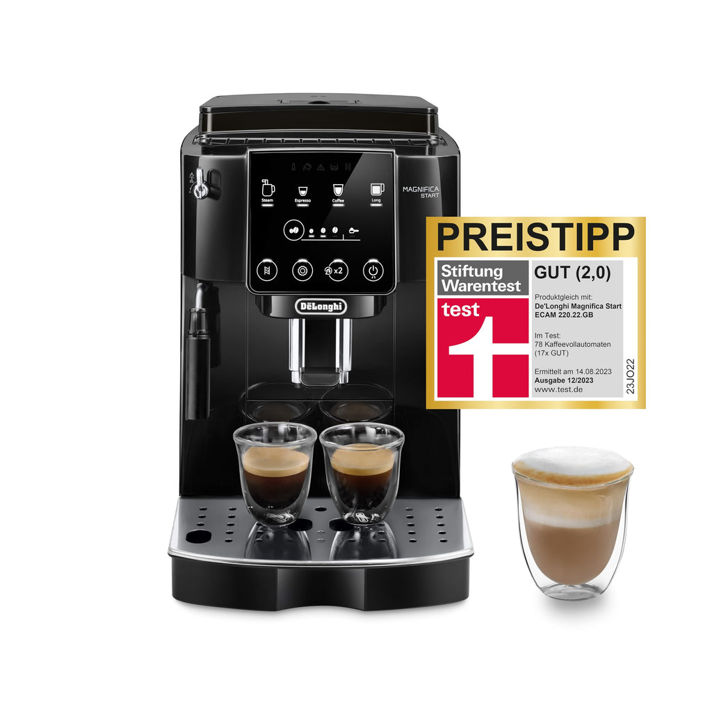 De'Longhi Espressomaschine ECAM11.112.B – Programmierbar, Barista-Style Kaffeevollautomat