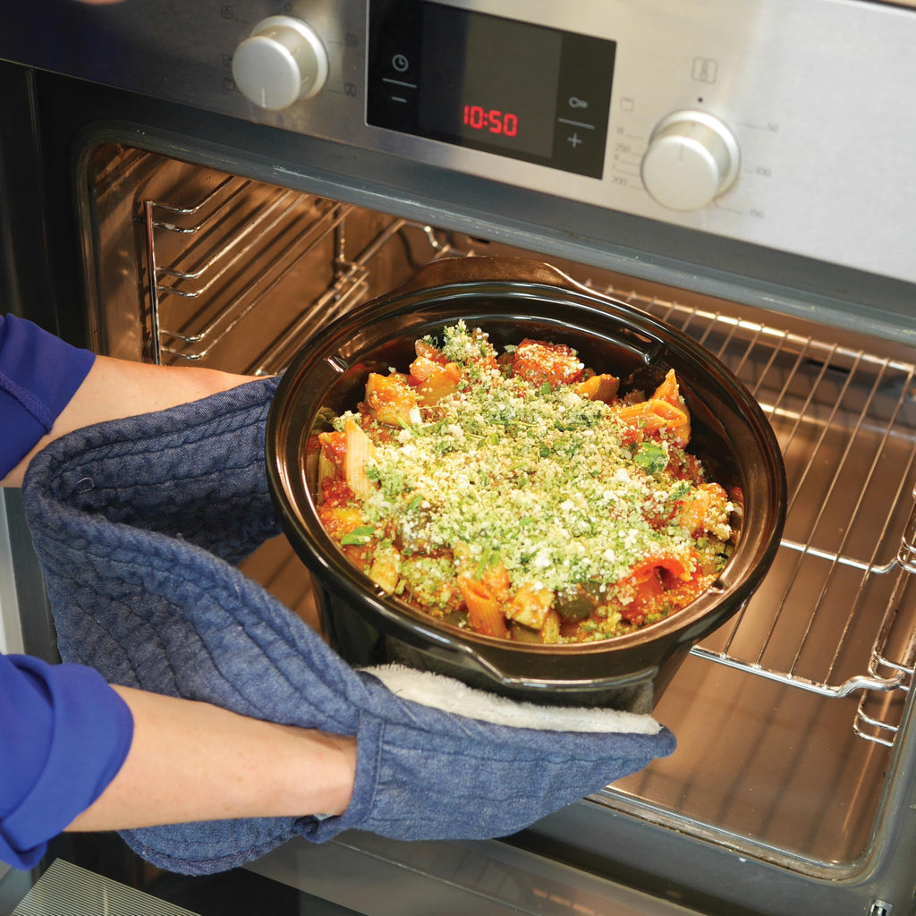 Crock-Pot Schongarer | 4,7 l (bis zu 5 Personen) | programmierbare Zeitschaltuhr | Schwarz [SCCPRC507B]